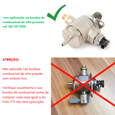 Bomba de Combustível Nostrum (HPFP) de Alta Performance VW / Audi EA888 CCZA Nostrum High Performance